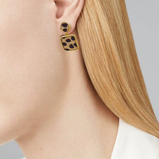 Leopard Earrings